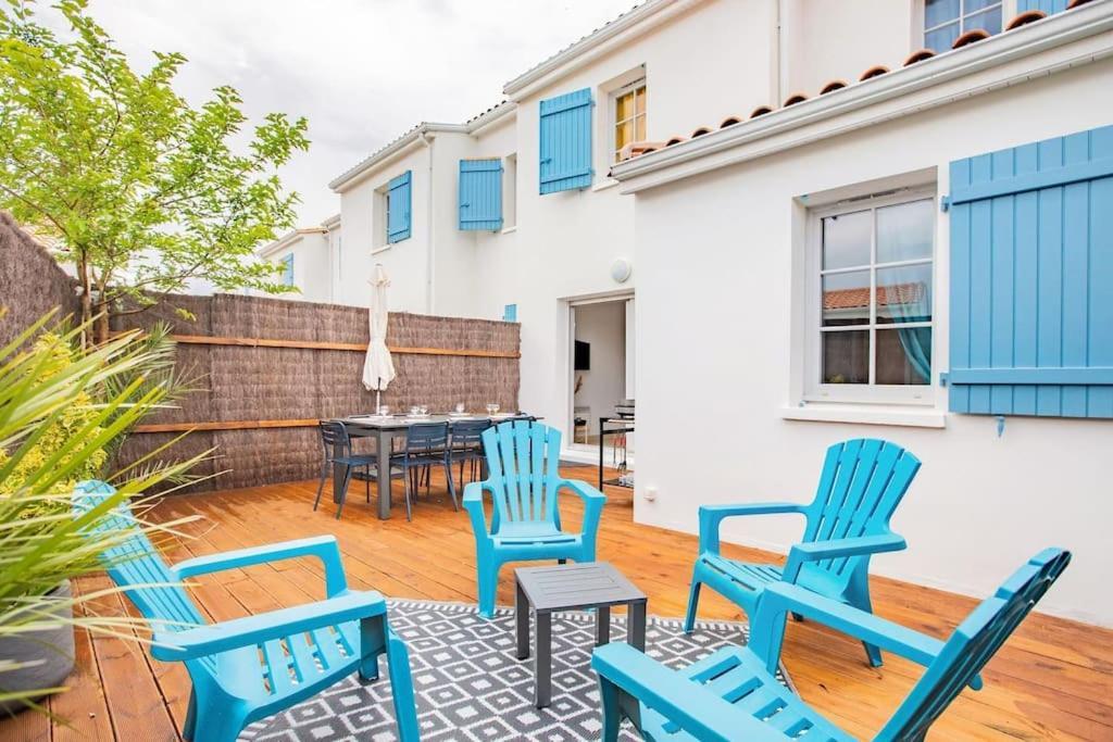 Jolie Maison Proche Mer - 8 Voyageurs - 4 Chambres Vaux-sur-Mer Kültér fotó